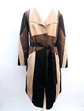 Zara Manteau Long Faux Daim Veste Petit Ref 2398 020