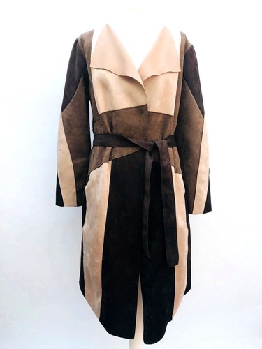 Zara manteau long faux daim - manteau,