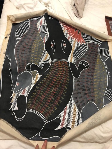 Peinture aborigène - peinture,