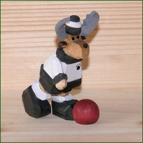 Figurine bois décoration - figurine, en