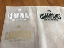 Étoile PSG patch Champions d'Europe 2025 flocage - 9.5 CM PAR 6.4 CM