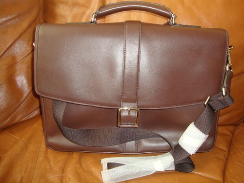 Nwot coach brown leather - nwot, 15