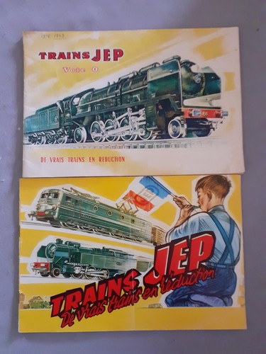Deux catalogues train jep - catalogues,