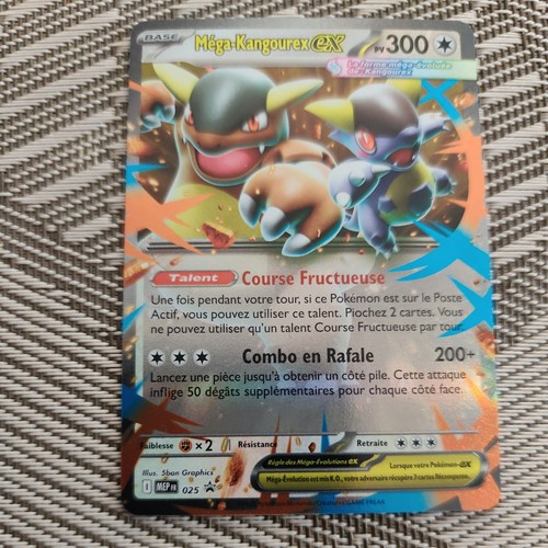 Carte pokémon méga kangourex - carte, méga-kangourex
