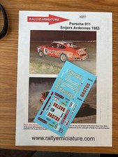 DECALS 1/43 PORSCHE 911