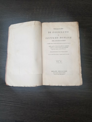 Livre ancien 1824 lettre - ancien,