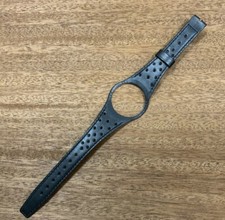 Bracelet De Monture Oméga En Cuir De Veau