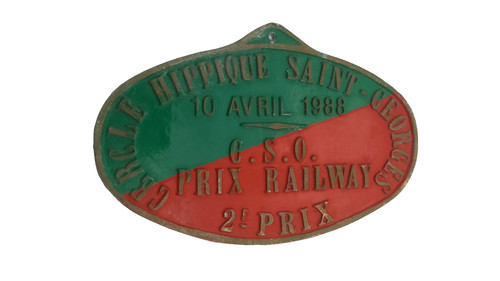 Plaque concours équestre - plaque,