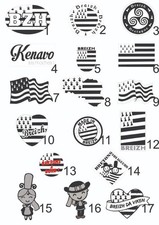 Stickers Bretagne – Autocollants Gwenn ha Du | Drapeaux bretons | Déco vehicules