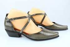 SAN MARINA Escarpins à brides Cuir Taupe T 40 Très Bon Etat