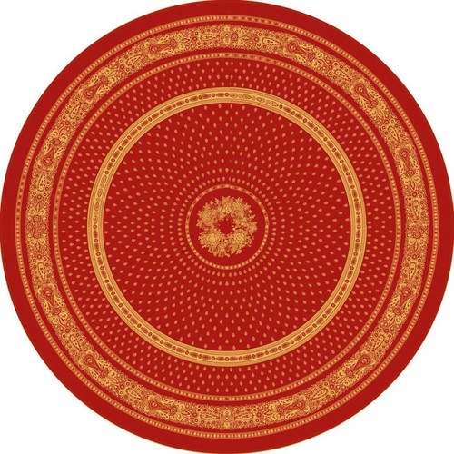 Nappe ronde jacquard - , coton