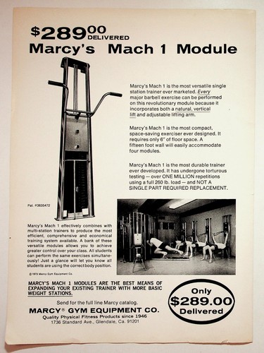 Marcy mach module - 1,