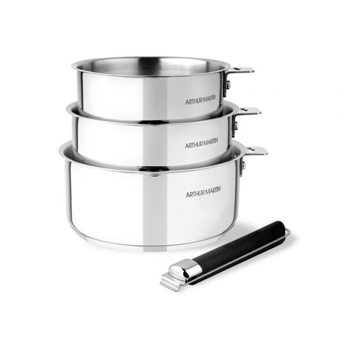 Set casseroles 18 - casseroles, 16-18-20cm
