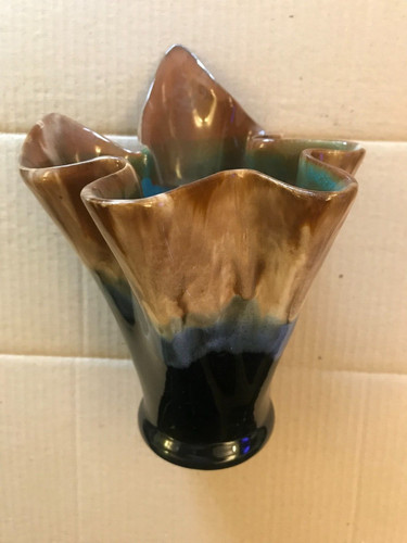 Ancien vase gres flamme signe - gres,