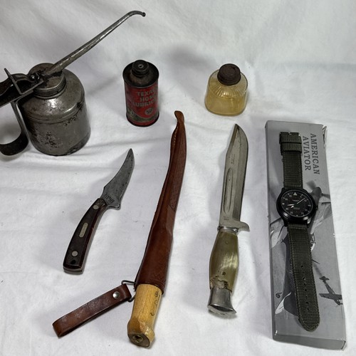 Lot vintage knives - of, old