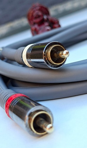 Cable rca cinch stéréo - 2x,
