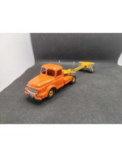 ▄▀▄ TRACTEUR WILLEME AVEC SA SEMI-REMORQUE FARDIER - DINKY SUPERTOYS- N° 36A - 1