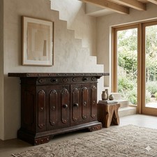 Buffet Baroque Ancien en Noyer