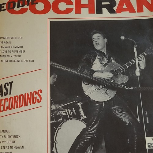 Eddie cochran vinyle last - eddie,