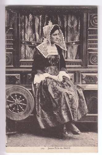 Cpa baud jeune - jeune, fille