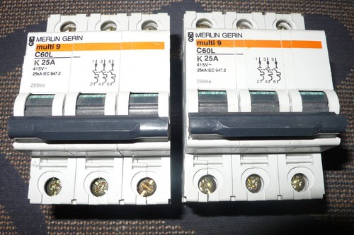Disjoncteur triphase 25a - disjoncteur,
