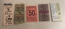 1 LOT DE TICKETS DE MÉTRO