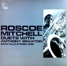 Roscoe Mitchell With Anthony Braxton - Duets LP (VG+/VG+) '