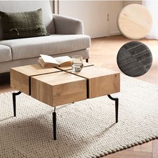 FineBuy Table Basse Carrée
