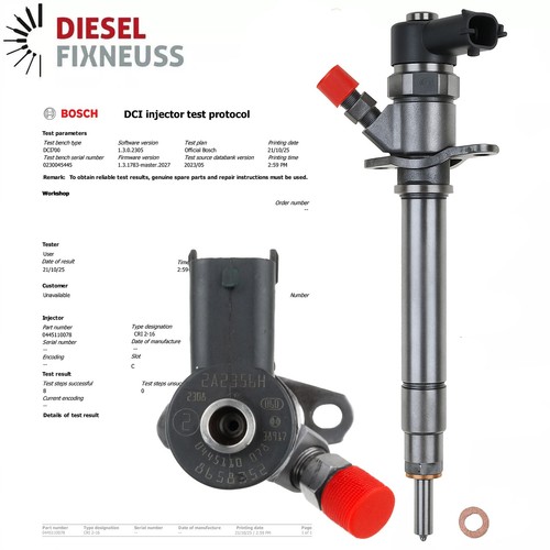 0445110078 bosch injecteur - bosch,