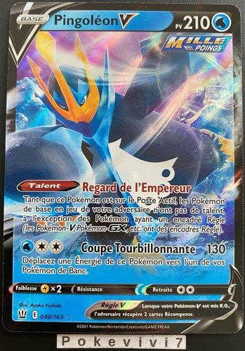 Carte pokemon pingoleon - carte,