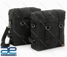 Pour sacoches militaires Royal Enfield Classic 350 500 noir