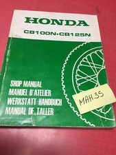 Honda CB100N CB125N CBN 100 125 revue technique manuel atelier moto CB N