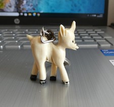 Porte clé figurine faon biche - figurine,