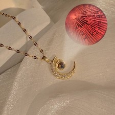Collier projection lune
