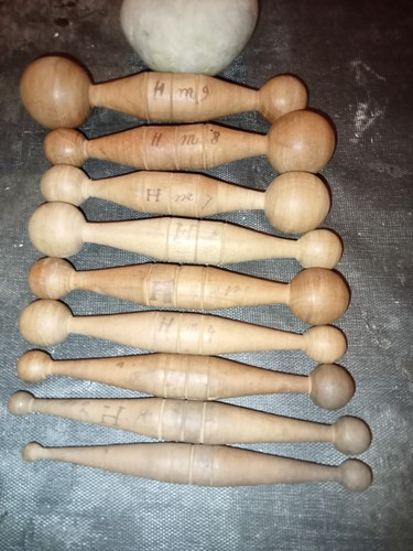 Lot ancien boules - lot, 9