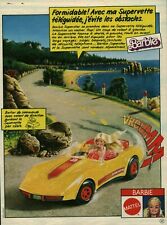 Publicité ancienne Barbie