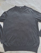 pull en laine Vierge Gris Anthracite