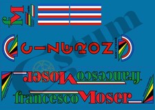 MOSE301 STICKERS DECALS MOSER CIZERON vélo bike bicycle