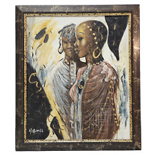 Huile sur Toile Signée H