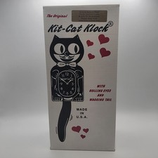 Kit-Cat Klock Black The