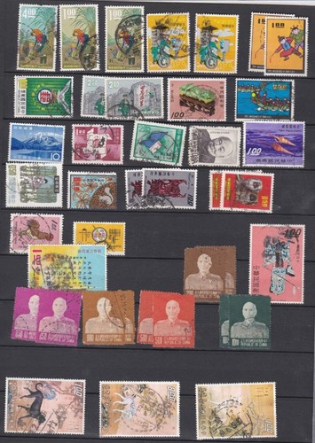 Chine lot 250 - de, timbres