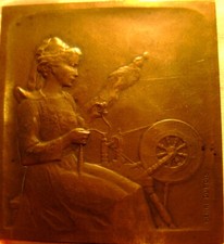 Médaille rectangulaire