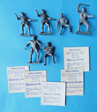 6 figurines publicitaires