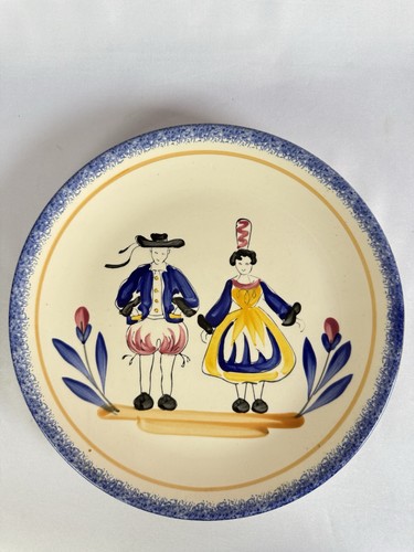 Grande assiette plate - , en