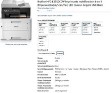 imprimante laser couleur multifonction