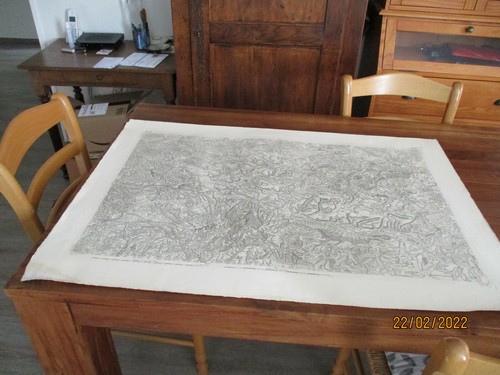 Carte gravure graulhet - gravure,