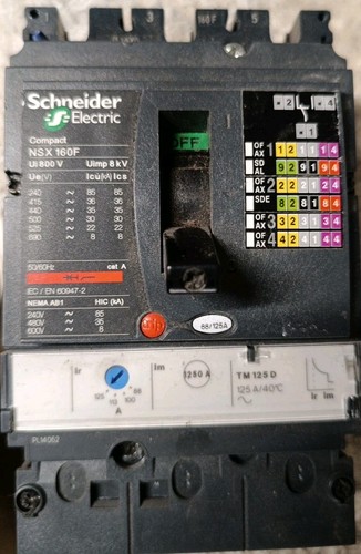 Disjoncteur nsx 160 - disjoncteur, f