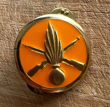 INSIGNE DISQUE DE COL PARACHUTISTE ET CHOC M.1990 UNIFORME FRENCH COLLAR DISK 