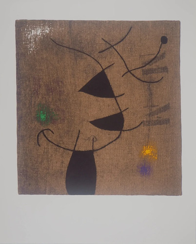 Joan miro femme dans - dans, le