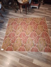 Coupon Tissu D'éditeur Coton Style Indienne XVIIIe 120 x 130 cm 